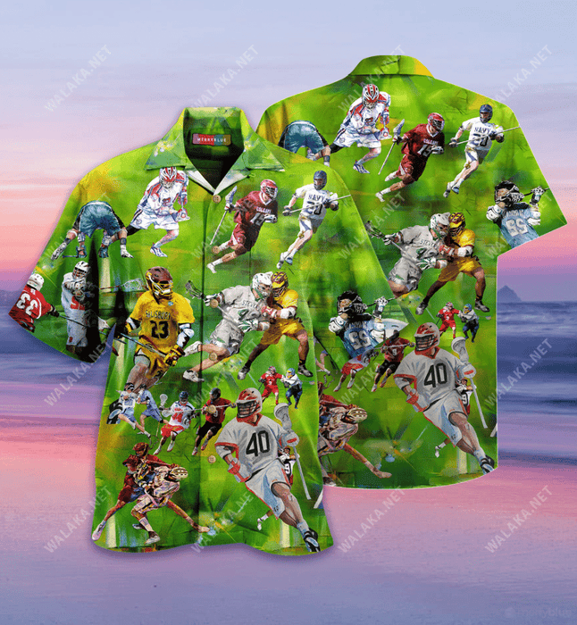 Everyday Is A Lacrosse Day Unisex Hawaiian Shirt