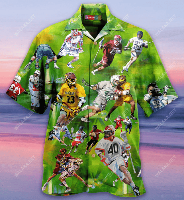 Everyday Is A Lacrosse Day Unisex Hawaiian Shirt